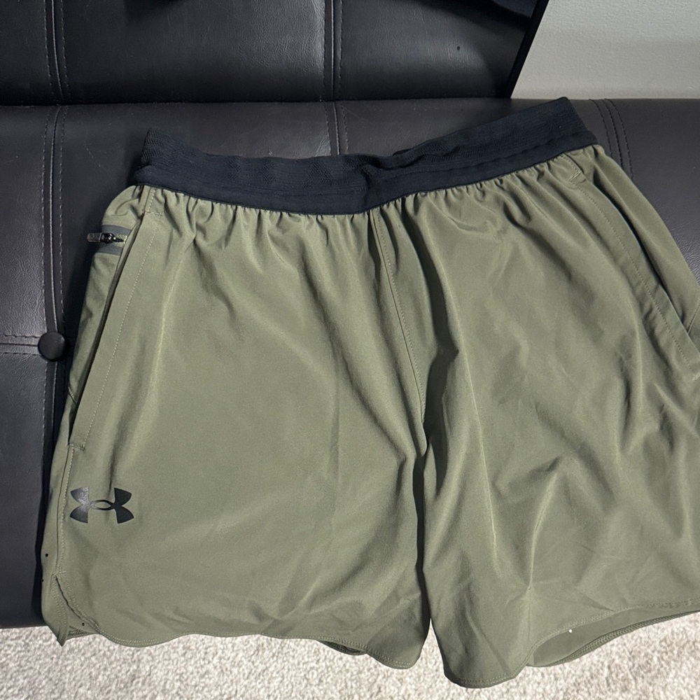 Under Armour Men's Olive Athletic Shorts